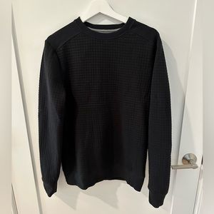Banana republic quilted crewneck pullover
